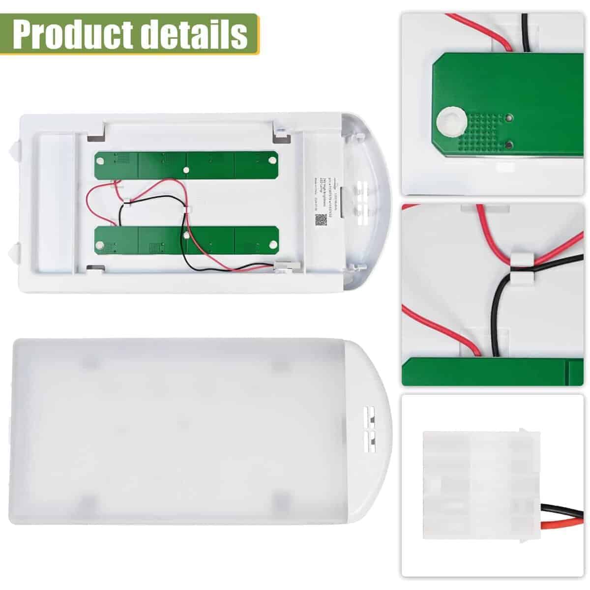 Módulo de luz LED para refrigeradores W11527432 de repuesto - Imagen 4