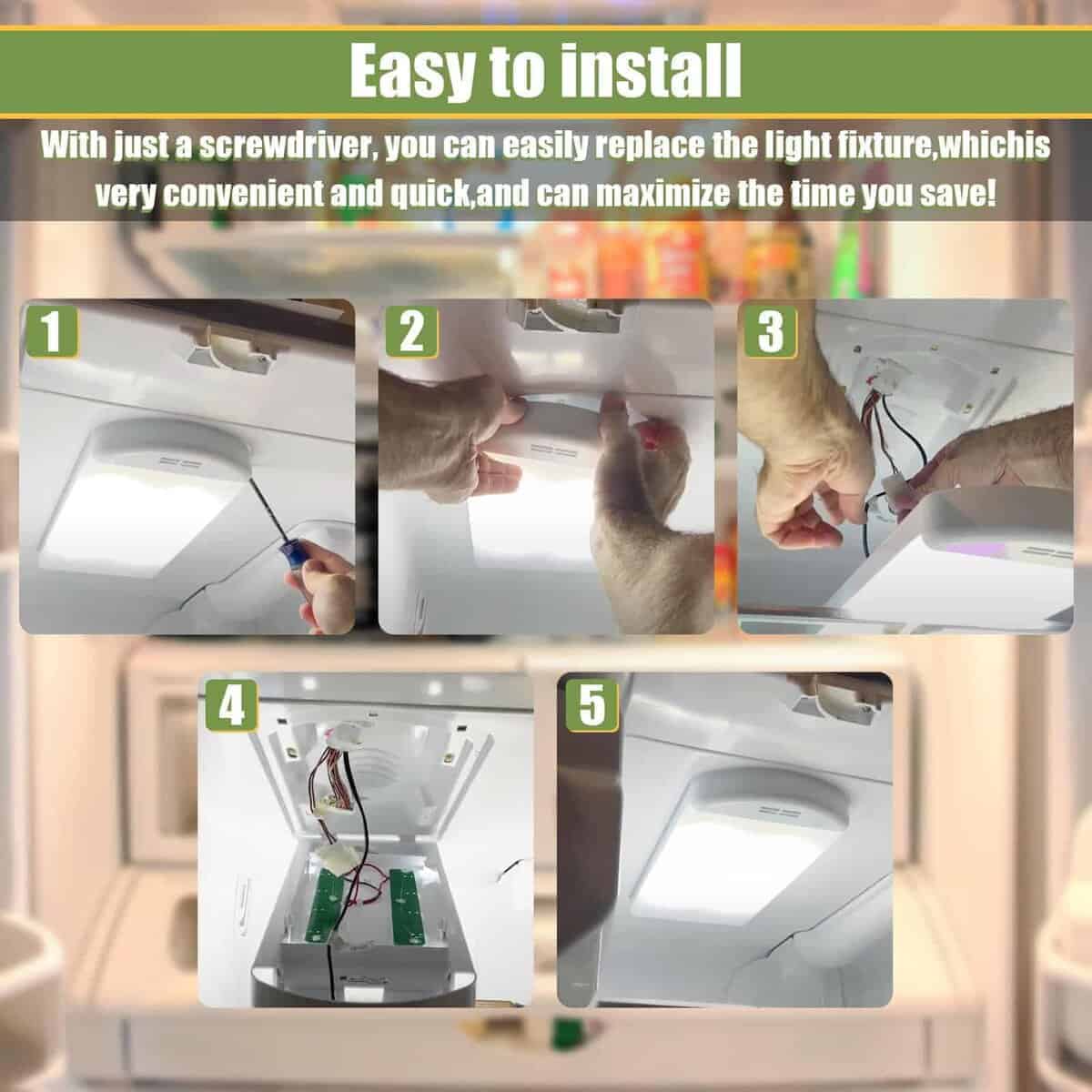 Módulo de luz LED para refrigeradores W11527432 de repuesto - Imagen 7