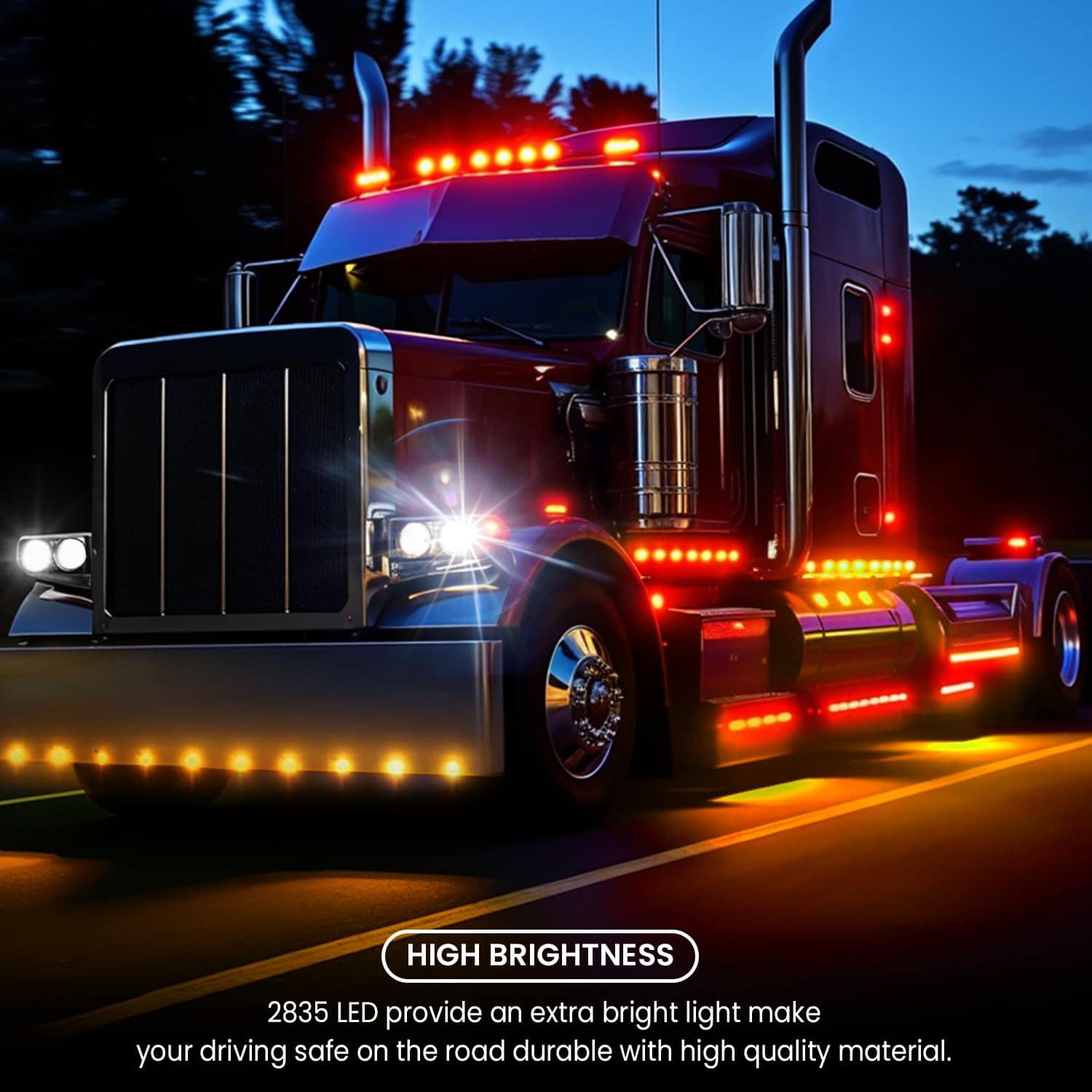 Luces indicadoras laterales de marcador de 3/4 pulgadas - Imagen 6