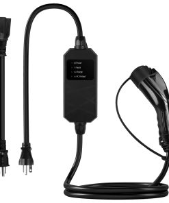 Cargador portátil MAX GREEN Level 1/2 EV, 16 Amperios