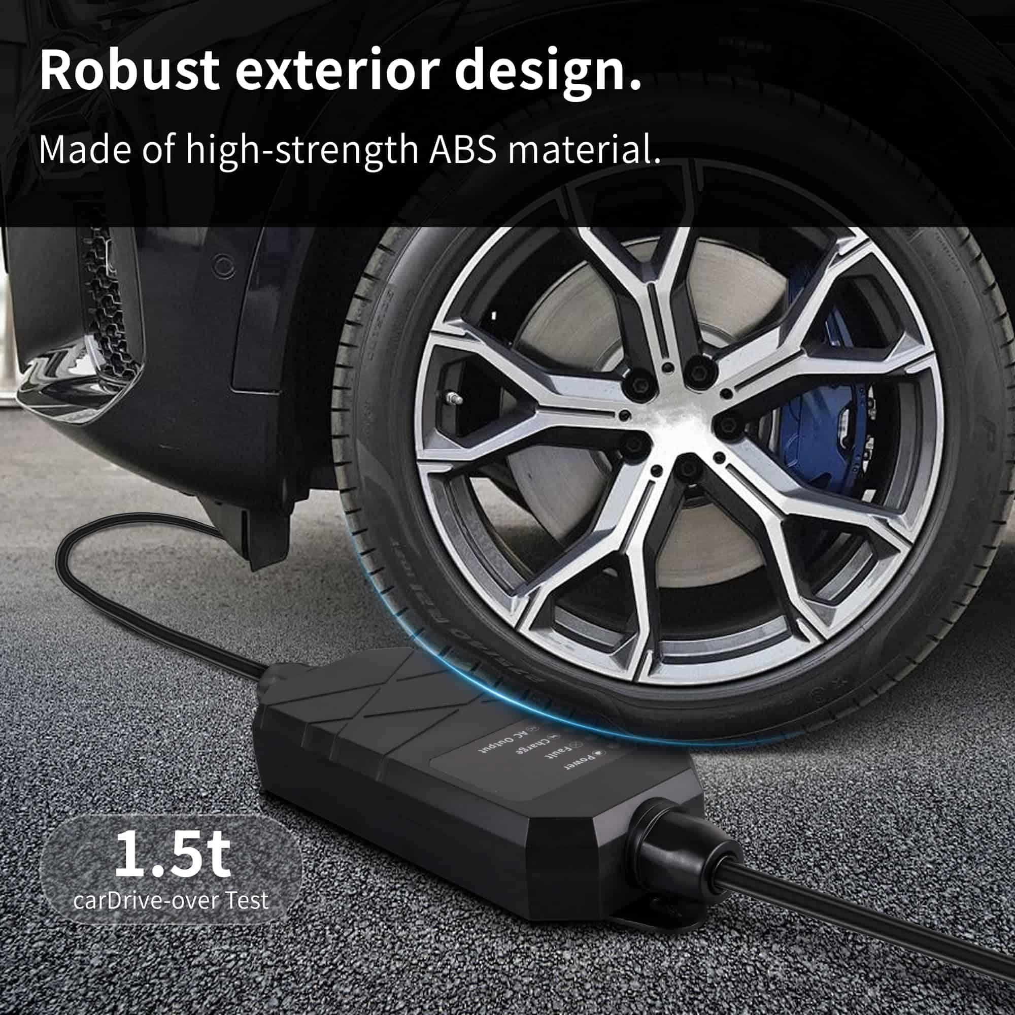 Cargador portátil MAX GREEN Level 1/2 EV, 16 Amperios - Imagen 4