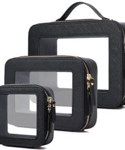 Bolso de Maquillaje Transparente Pinkmik a Prueba de Agua