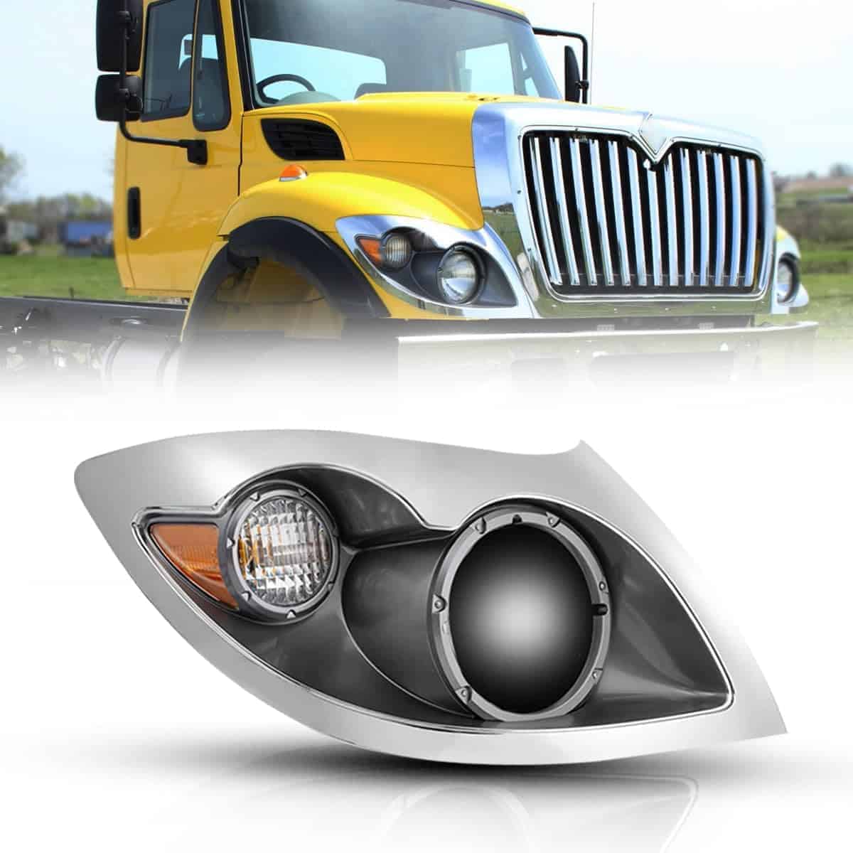 Conjunto de faros Seassauto para International Workstar