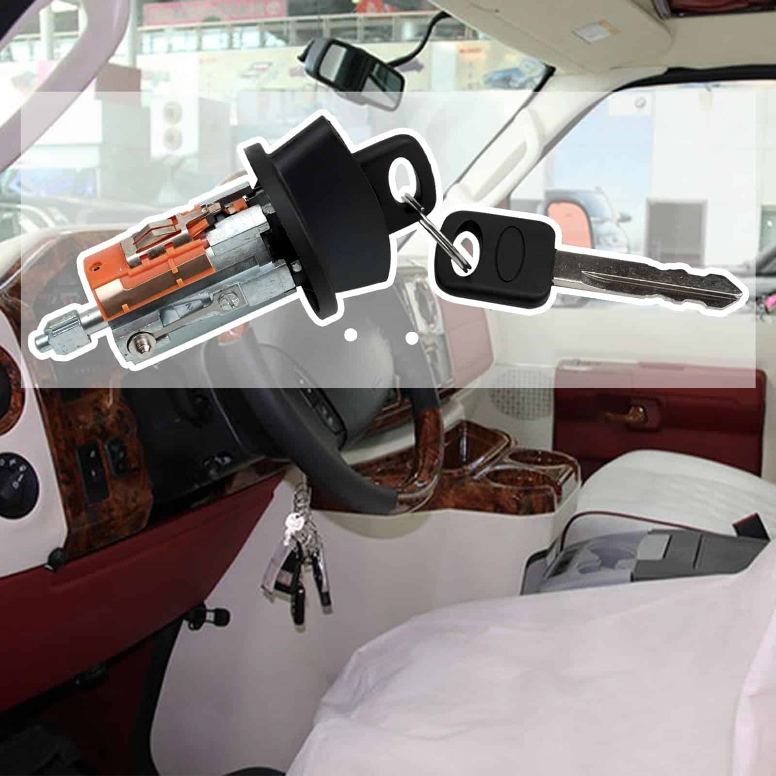 Cilindros de cerradura de puerta e interruptor de encendido - Imagen 4