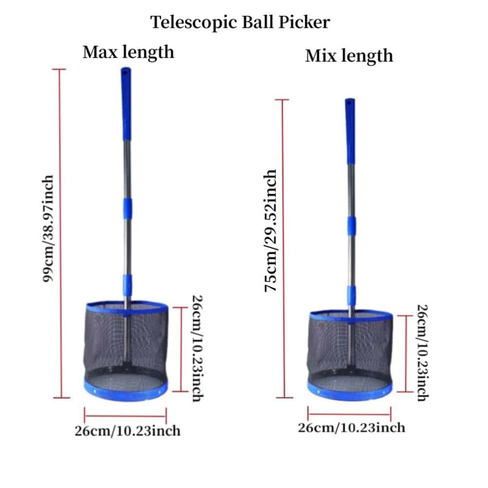Recolector Ajustable de Pelotas de Tenis de Mesa, Soporte - Imagen 6