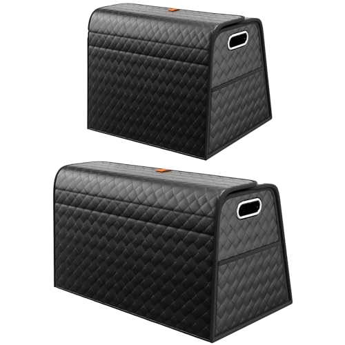 Organizador de Maletero Plegable de Cuero para Coche, SUV,
