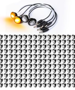 200 piezas de luces indicadoras de 3/4 pulgadas de lente