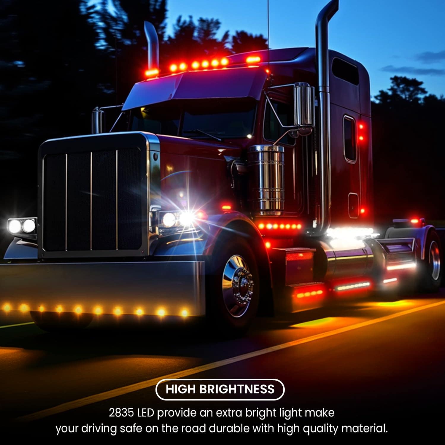 Luces Indicadoras de Marcador Lateral de 3/4 de Pulgada - Imagen 7