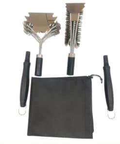 Set de Herramientas para Limpieza de Parrillas con Cepillos