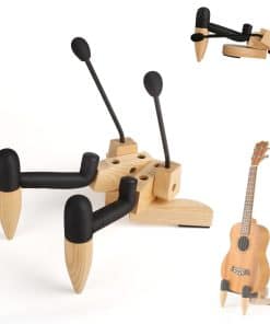 Soporte plegable de madera para Ukulele - Almacenamiento