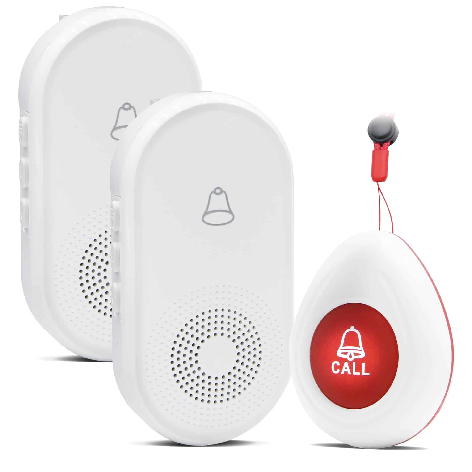 Sistema de Alerta de Emergencia Inalámbrico -Blanco