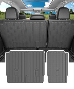 Tapete de carga powoq para 6 y 7 asientos compatible con