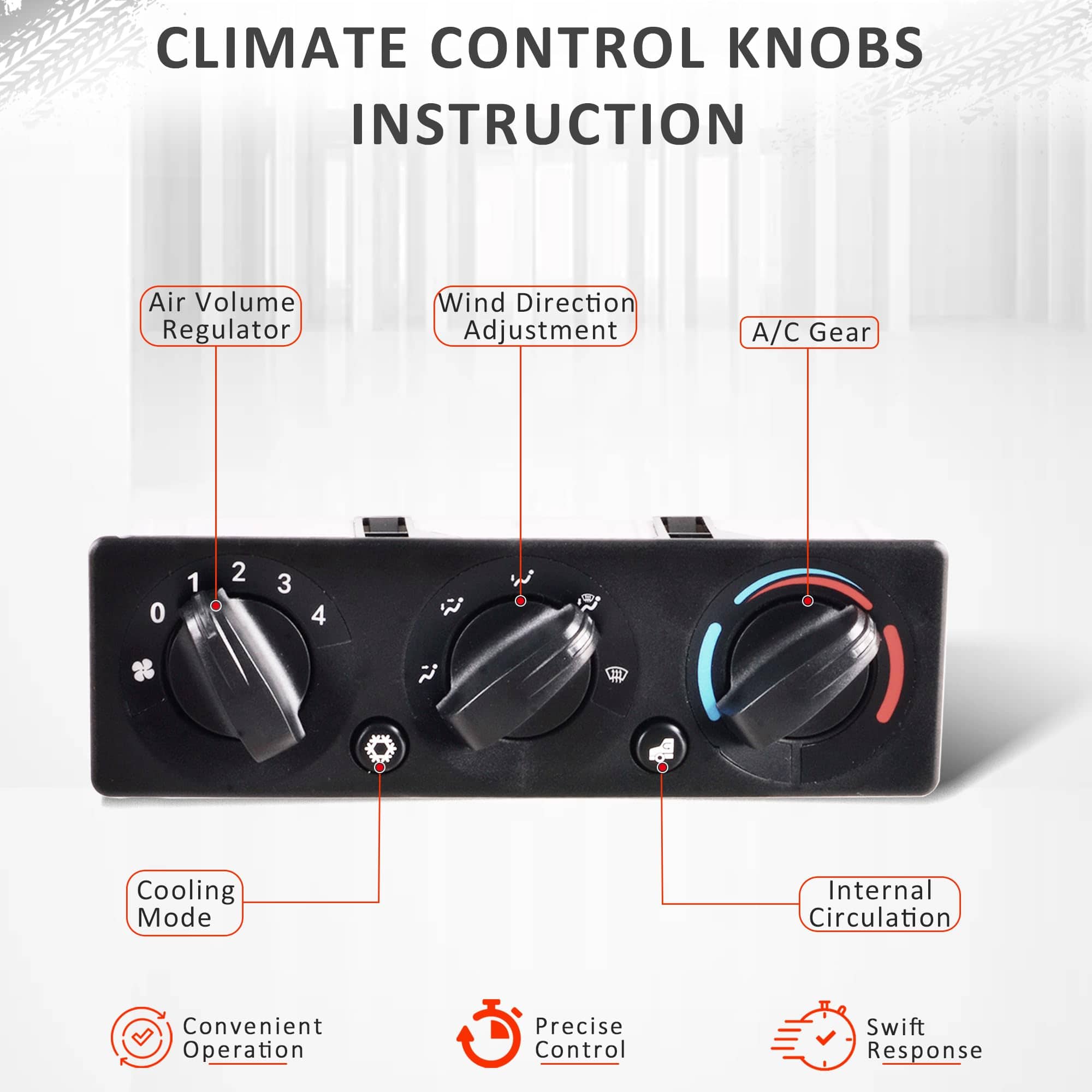Módulo de Control de Clima de Aire Acondicionado/Calentador - Imagen 4
