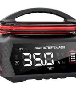 Cargador de batería de litio de 35 amperios, 6V 10A y 12V