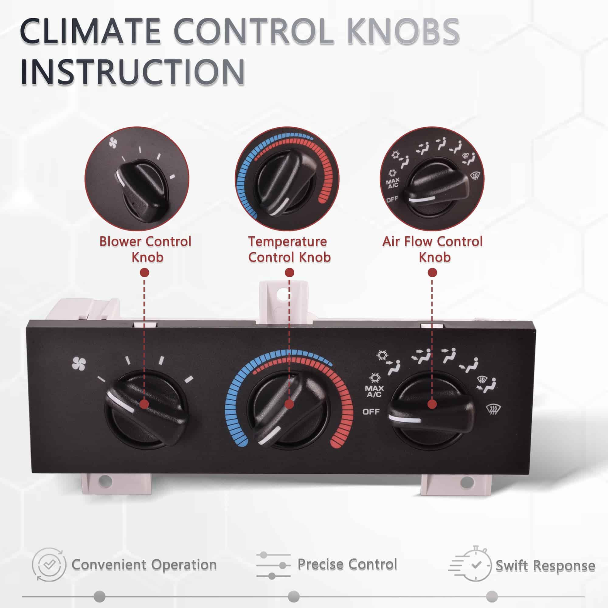 Módulo de Control de Clima A/C Heater Predep para Dodge Ram - Imagen 4