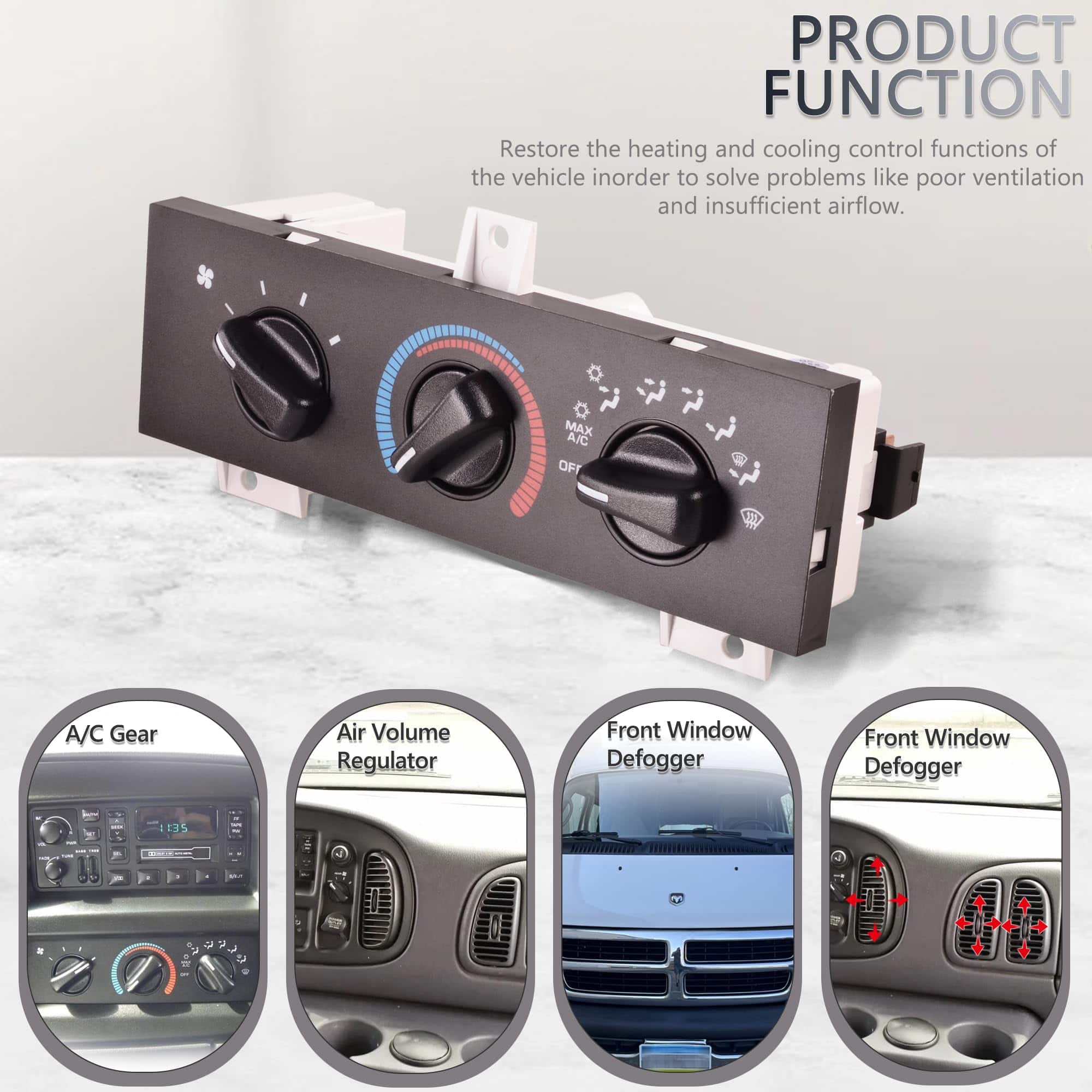 Módulo de Control de Clima A/C Heater Predep para Dodge Ram - Imagen 7