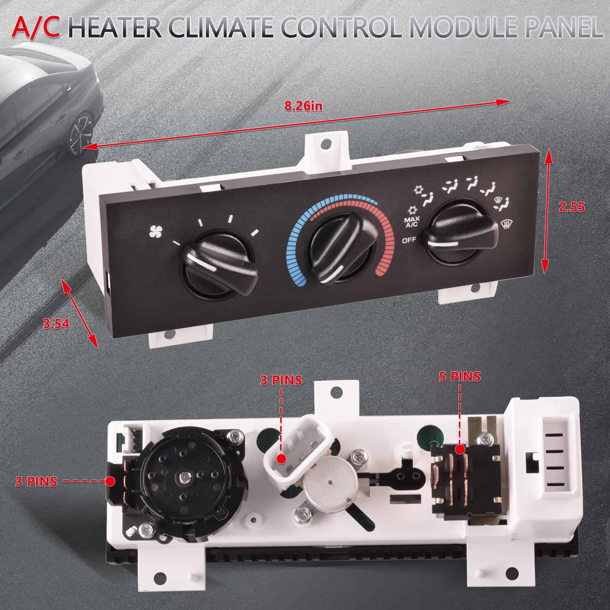 Módulo de Control de Clima A/C Heater Predep para Dodge Ram - Imagen 5