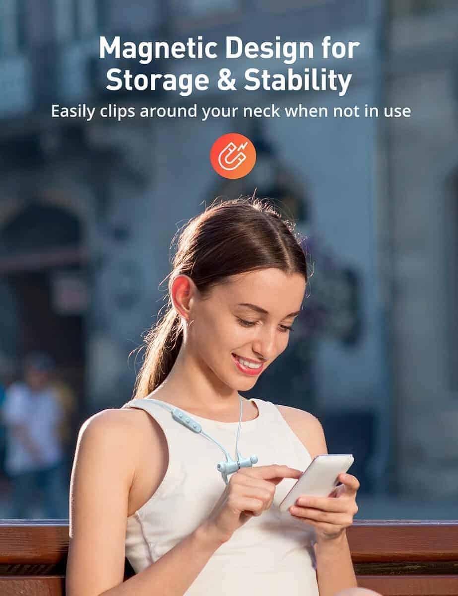 Audífonos inalámbricos Hsoipn, Bluetooth 5.2 Estéreo aptX, - Imagen 6