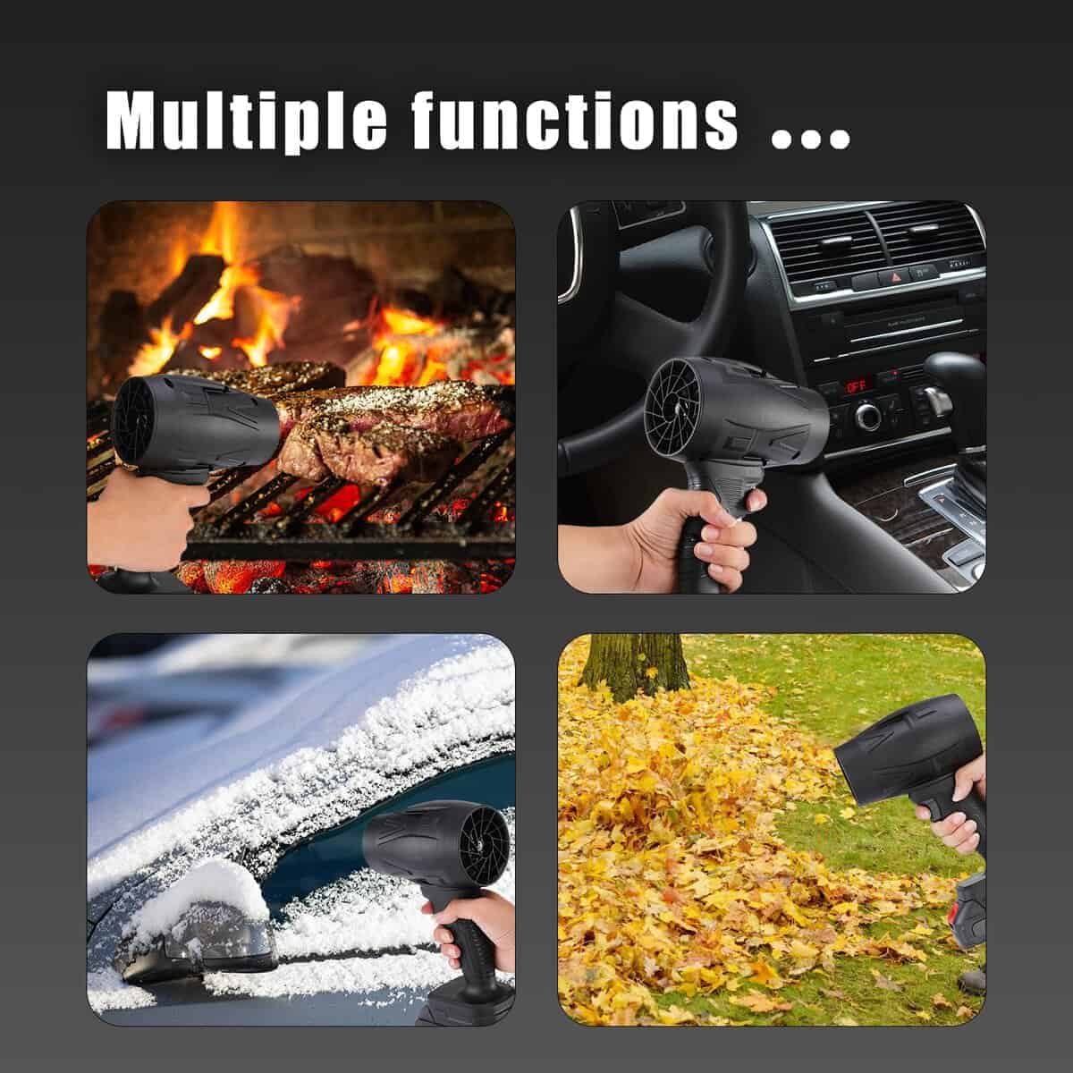 Mini Soplador de Hojas Inalámbrico, Ventilador de Aire - Imagen 5