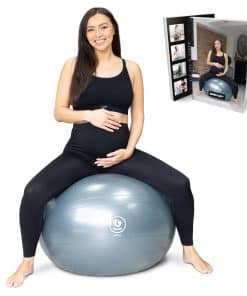 Pelota de parto BABYGO para embarazo y -Gris