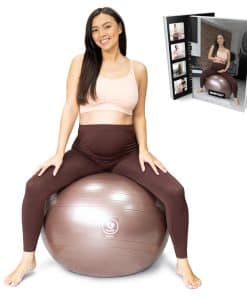 Pelota de parto BABYGO para embarazo y -Mocha