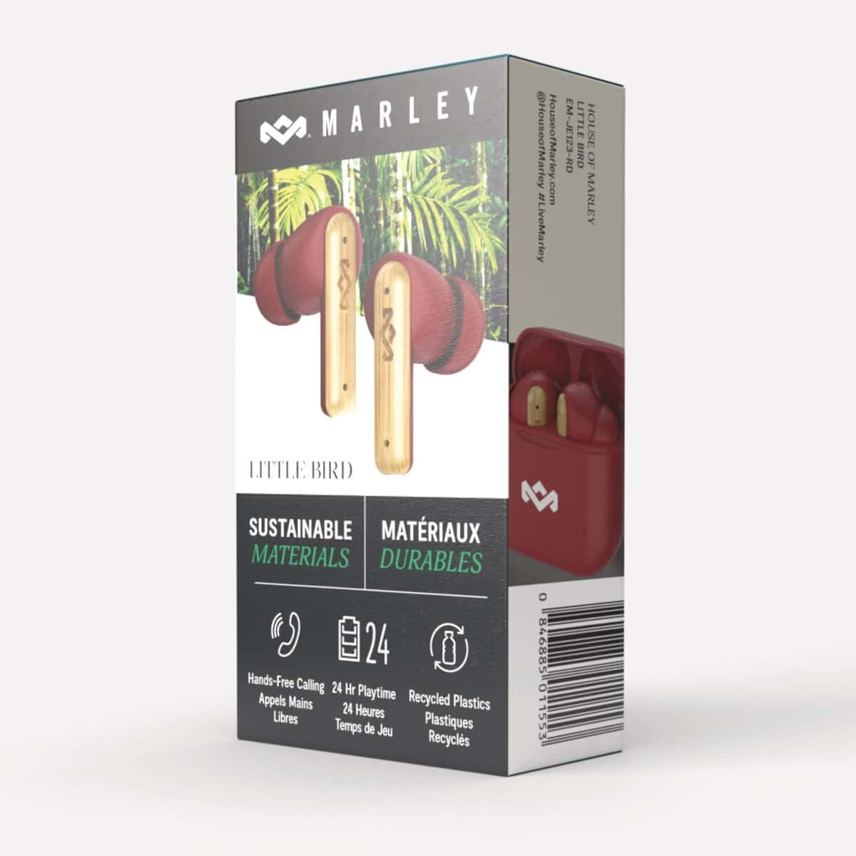 Audífonos inalámbricos True Wireless House of -Rojo - Imagen 8