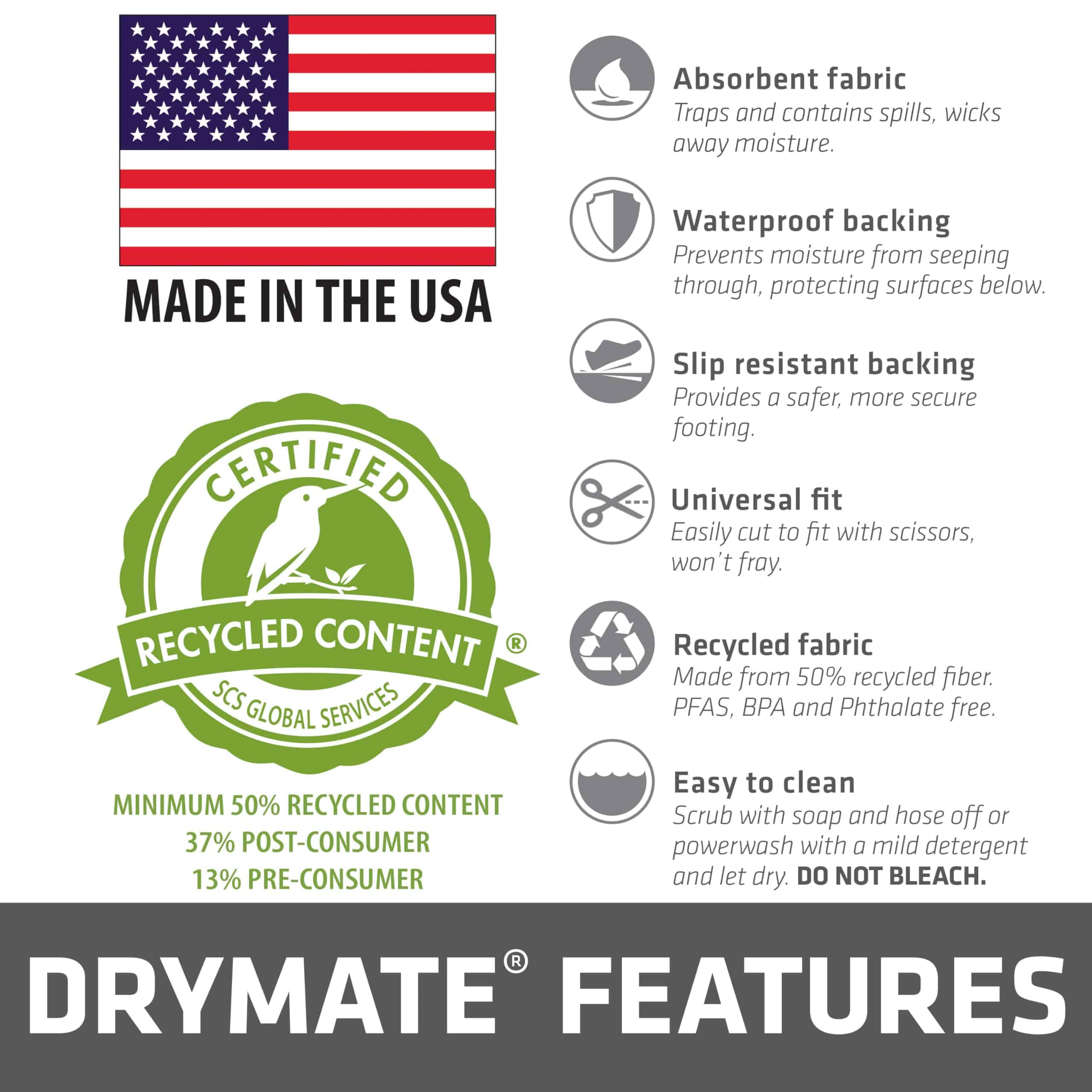 Tapete de Piso Premium para Garaje Drymate, (9' x 2'6"), - Imagen 8