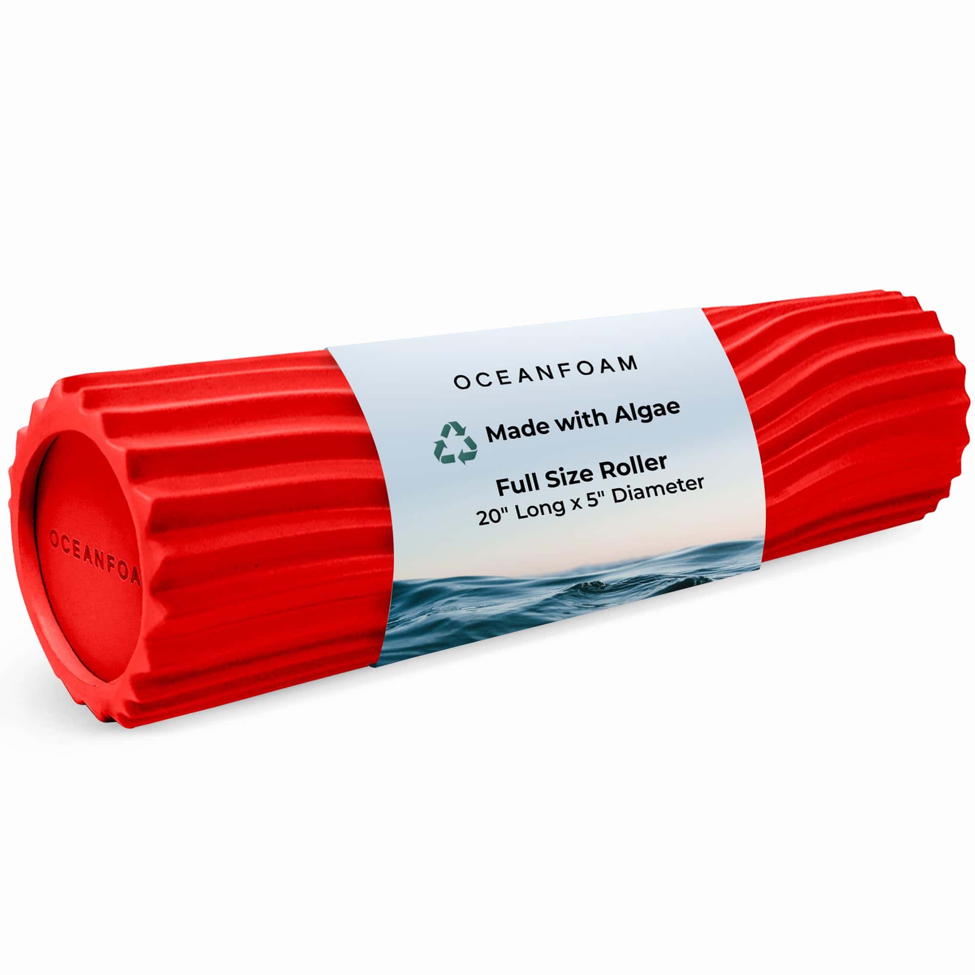Oceanfoam Tidal Roller - Rodillo de masaje muscular - Rojo