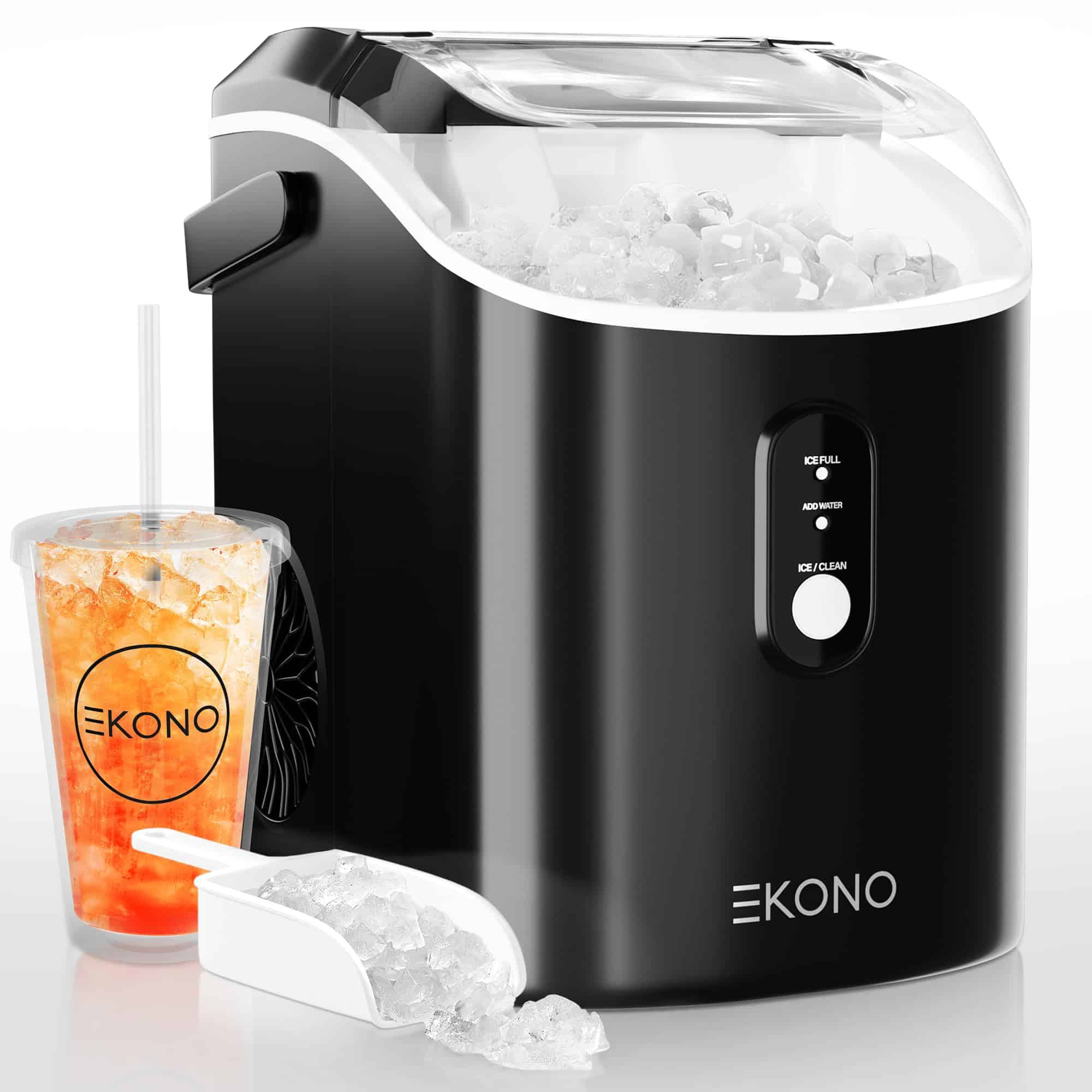 Máquina para hacer hielo Ekono Nugget Ice Maker en la