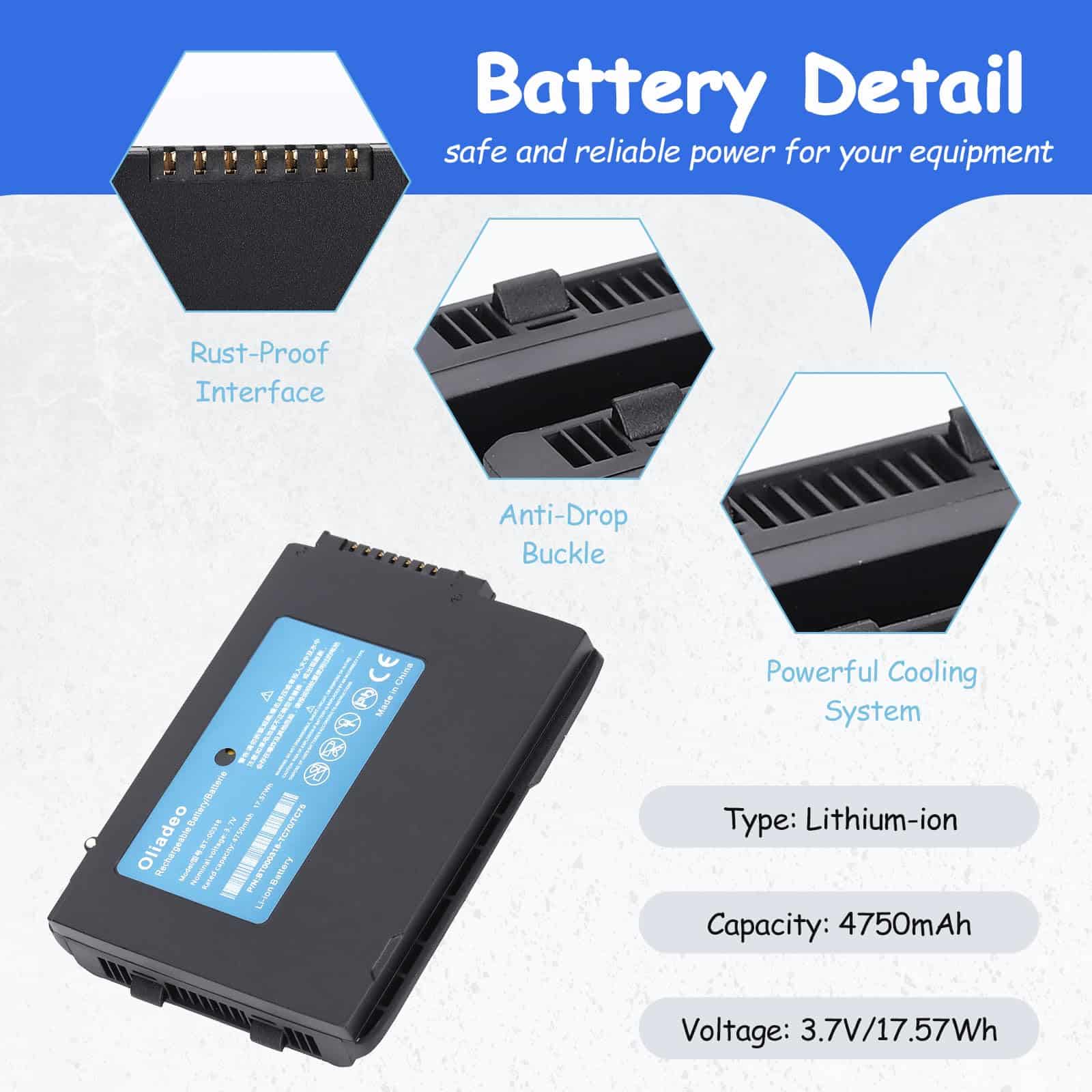 Cargador de baterías de 4 ranuras TC77 para Zebra - - Imagen 5