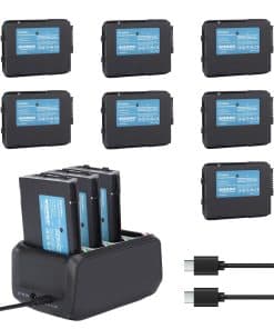 Cargador de baterías de 4 ranuras TC77 para Zebra -