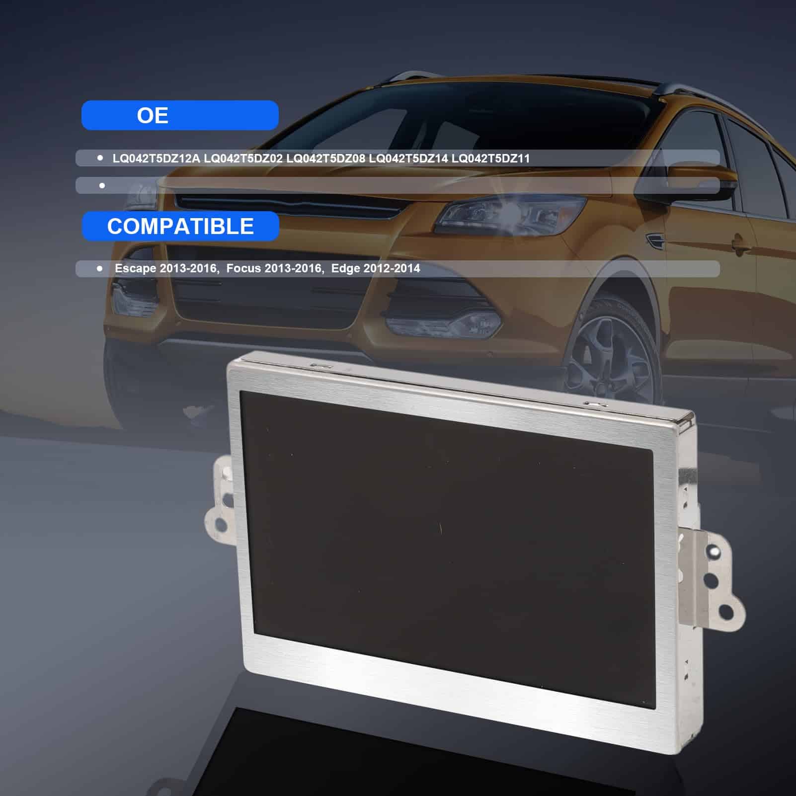 Pantalla de color LCD de 4.2" para velocímetro de 140 MPH, - Imagen 5