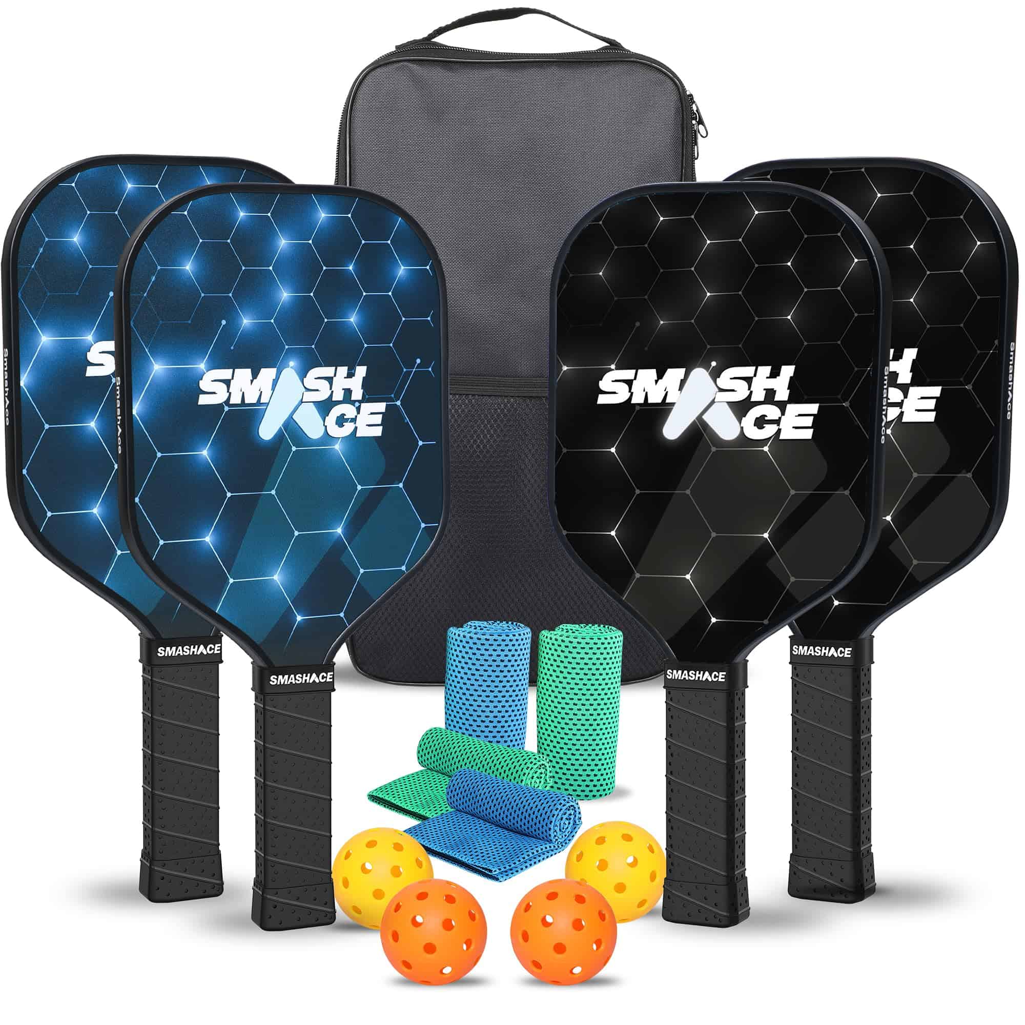 Set de Paletas de Pickleball USAPA Aprobado SmashAce -