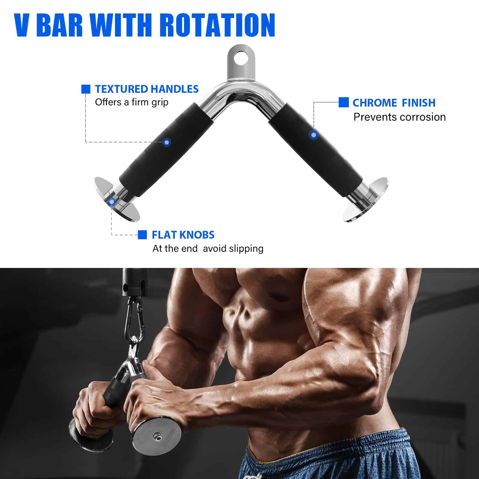 POWER GUIDANCE Cable Machine Attachment, Accesorios de - Imagen 5