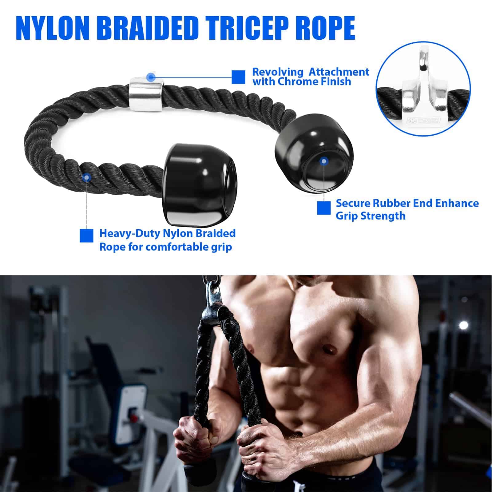 POWER GUIDANCE Cable Machine Attachment, Accesorios de - Imagen 6