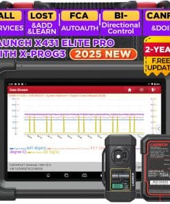 Escáner de diagnóstico profesional LAUNCH Elite, 2025