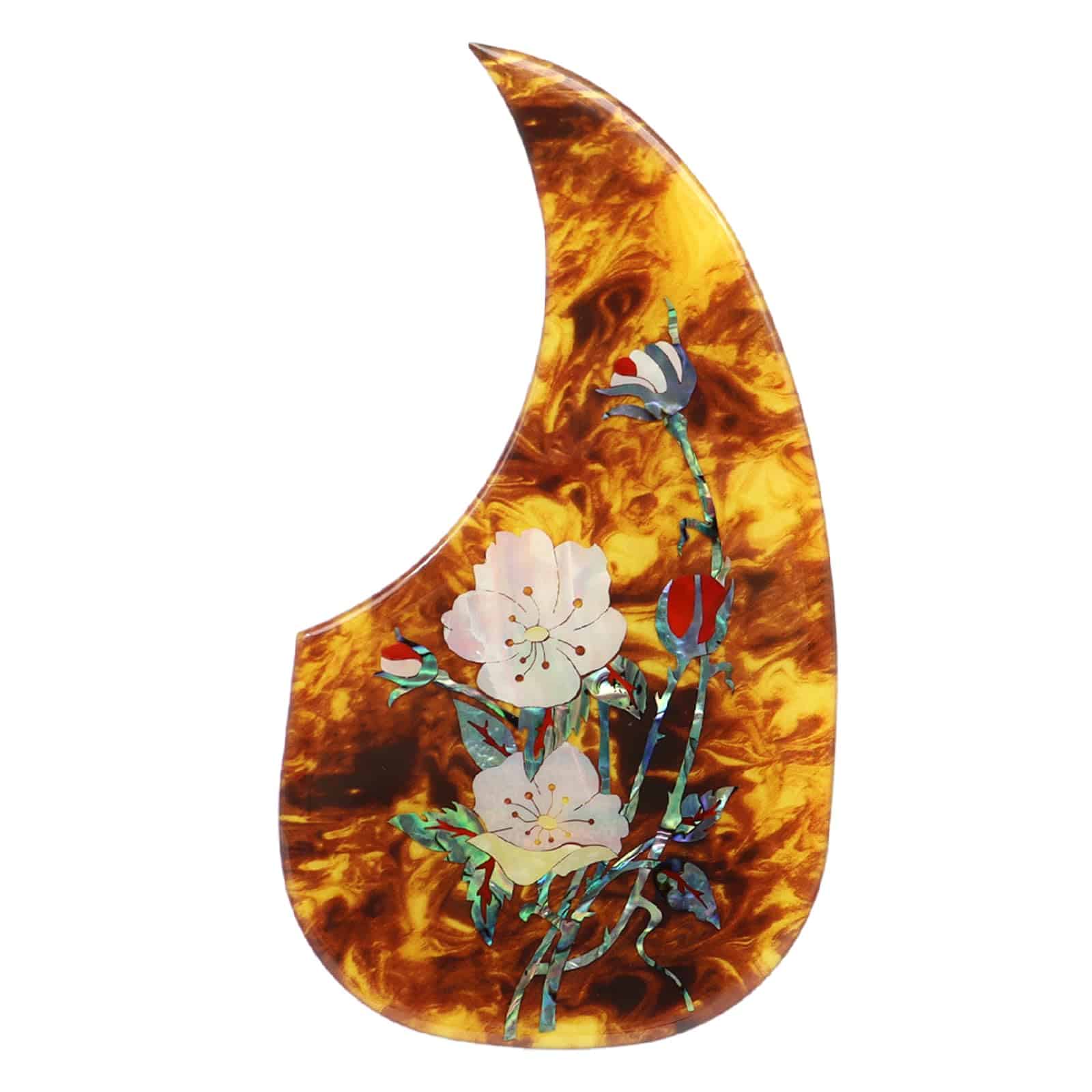 Pickguard autoadhesivo para guitarra acústica con diseño en