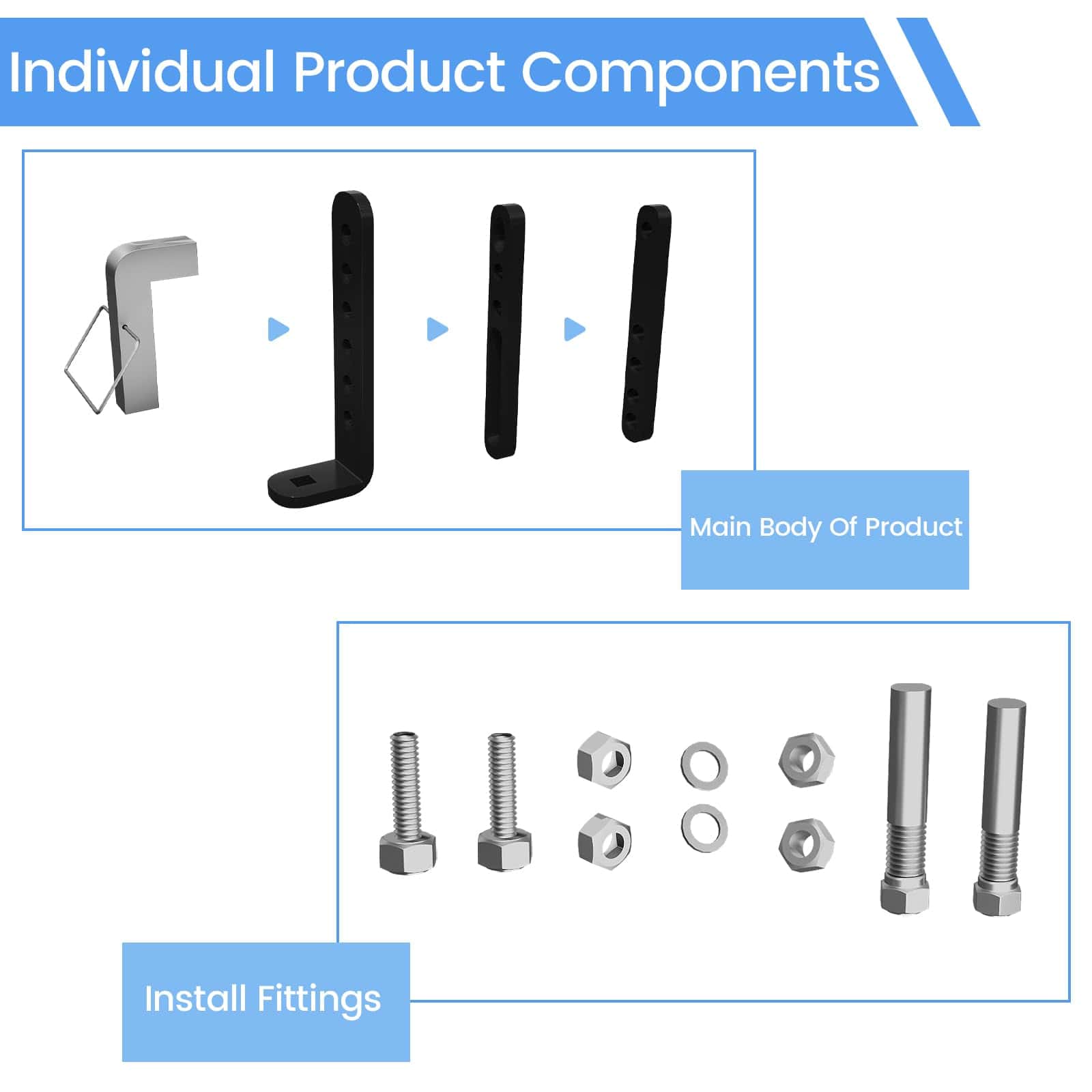 Kit de Soporte de Control de Oscilación de Remolque de 2 - Imagen 4