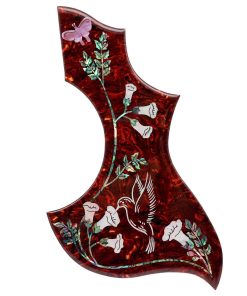 Pickguard de Guitarra Acústica Hummingbird Incrustado con