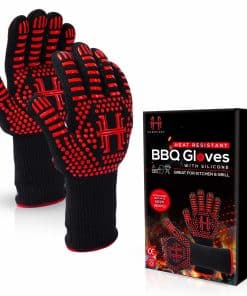 Guantes de BBQ por HARDCENT - Guantes Resistentes al Calor