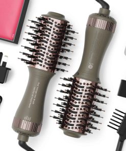 Secador de Pelo de Viaje con Cepillo 4 en 1 de Doble