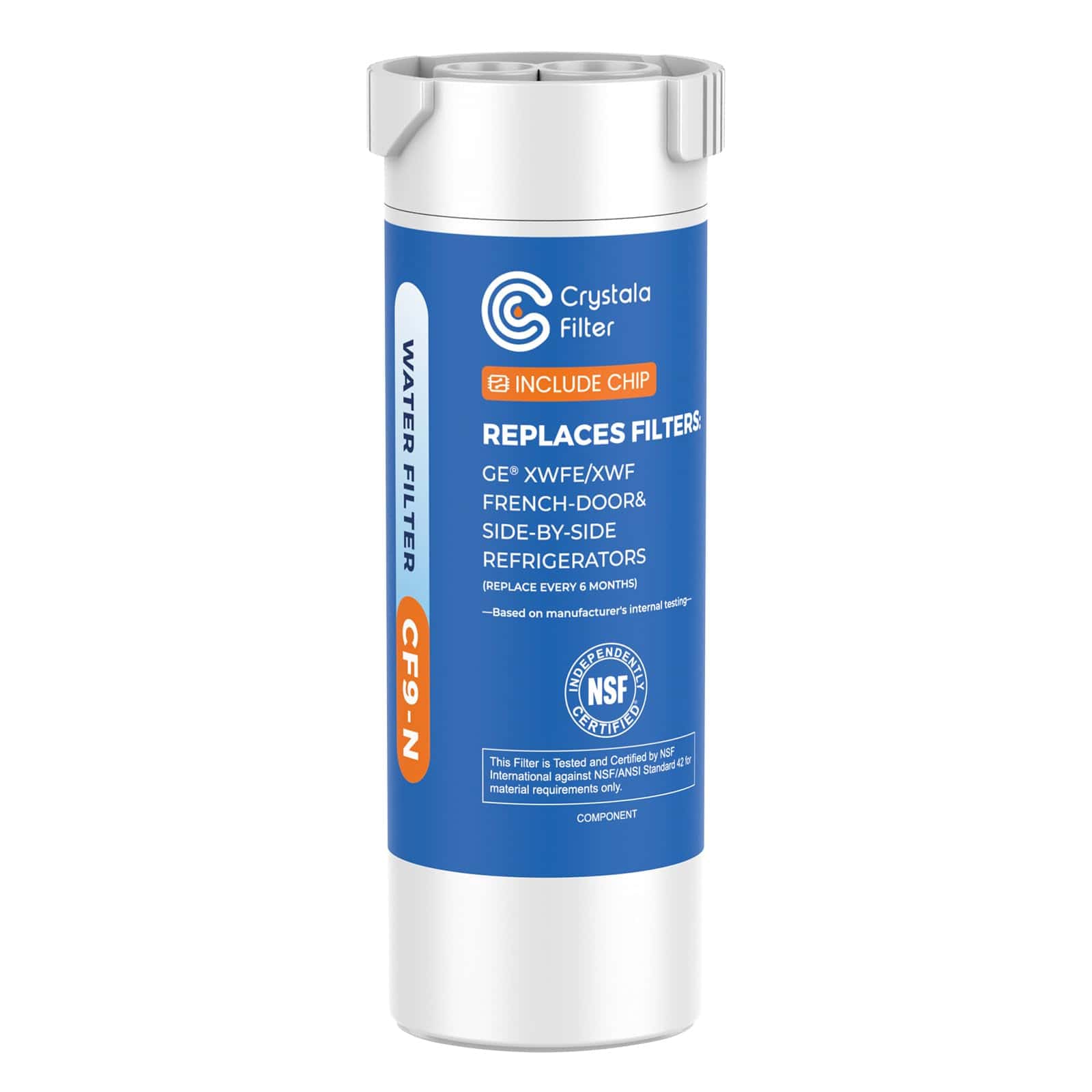 Filtro de agua Crystala Filters compatible -Blanco