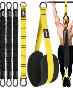 Bandas de asistencia para Pull Up 300lbs, -Amarillo
