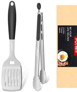 Set de Herramientas para Parrilla POTWIY con Espátula de