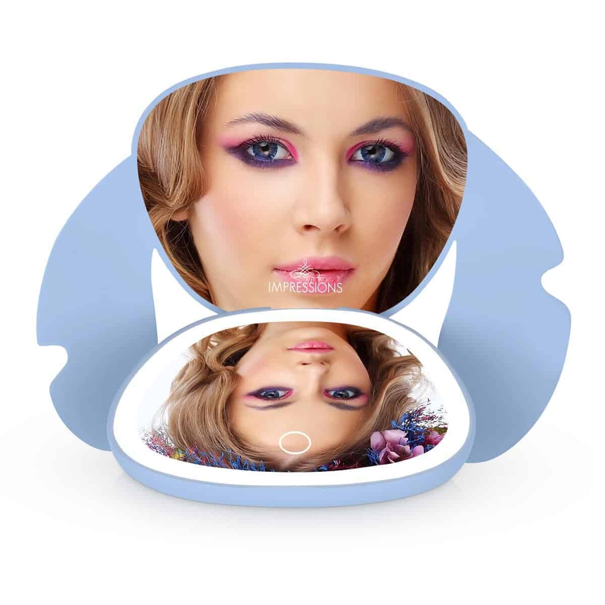 Espejo compacto LED Stitch Ohana de Impressions Vanity con
