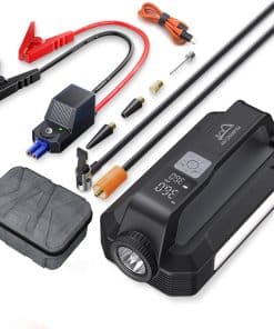 6000A Arrancador de Batería de Coche Portátil con Inflador