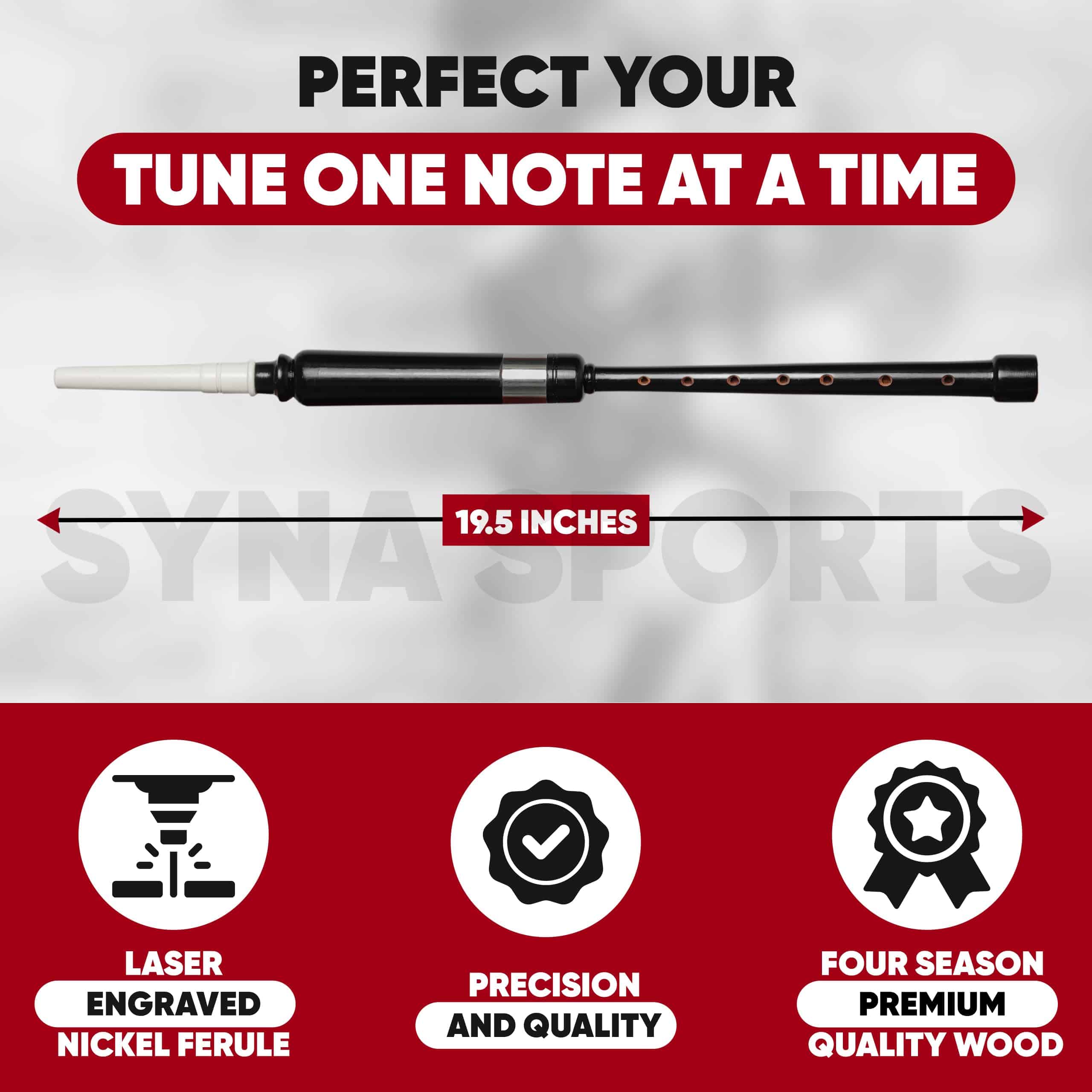 Gaita Escocesa de Práctica de Granadillo - Acabado Natural - Imagen 5