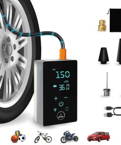 Inflador de Neumáticos Portátil OnePlanet - Compresor de