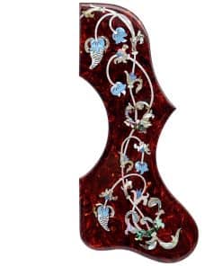 Pickguard de Guitarra Acústica con Incrustaciones de Abulón