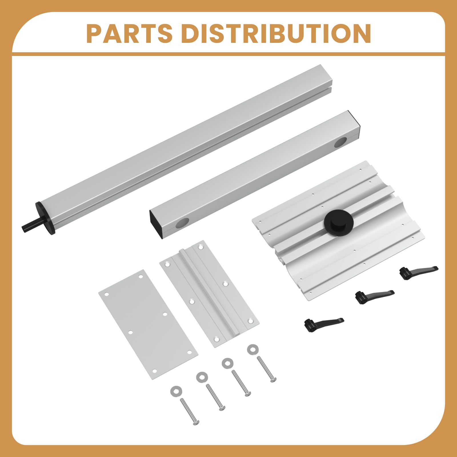 Pata de Mesa Removible para RV, Accesorios para RV, Gira - Imagen 7